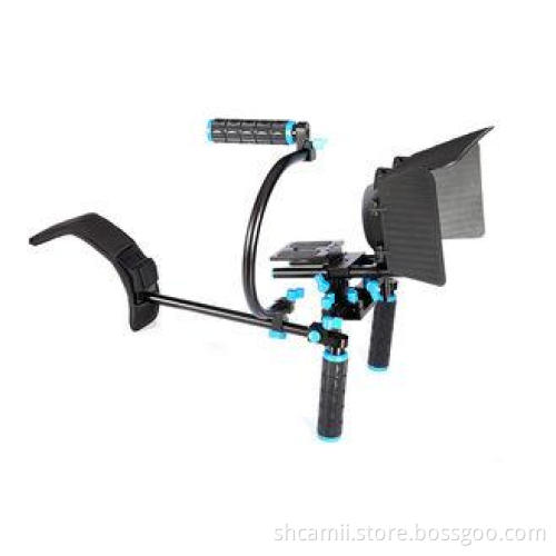 Professional Ergonomic Design DSLR Video Shoulder Mount Rig